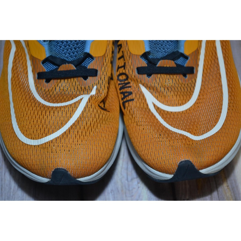 Nike Flyknit International Shoes Mens 11 Orange Low‎ Running Sneakers do9583-700 - Picture 4 of 15